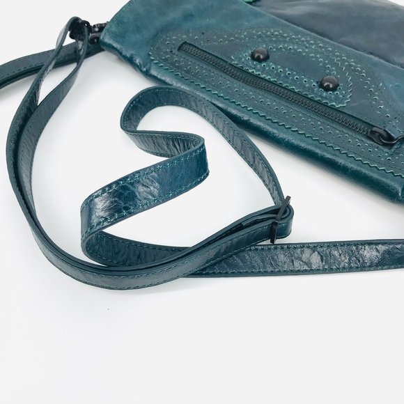 Danier Teal Crossbody Bag - Picture 14 of 15